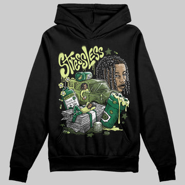 Foamposite Pro 'Pine Green' DopeSkill Hoodie Sweatshirt Stressless Graphic Streetwear - black