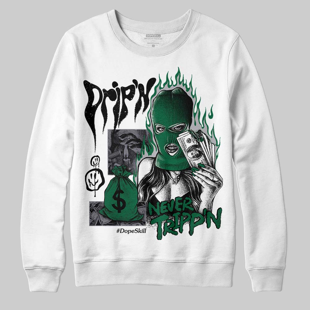 Asics GT-2160 ‘Shamrock Green’ DopeSkill Sweatshirt Drip'n Never Tripp'n Graphic Streetwear - White