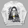 Jordan 14 Retro 'Stealth' DopeSkill Long Sleeve T-Shirt NPC Graphic Streetwear - White