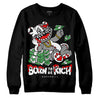 Dunk Low Panda White Black DopeSkill Sweatshirt Born To Be Rich Graphic Streetwear - Black