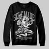 Grey Sneakers DopeSkill Sweatshirt Self Made Graphic Streetwear - Black