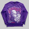 PURPLE Collection DopeSkill Long Sleeve T-Shirt New Get Rich Graphic