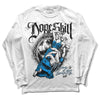 Jordan 6 “Reverse Oreo” DopeSkill Long Sleeve T-Shirt Money Loves Me Graphic Streetwear - White