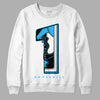 Jordan 1 High Retro OG “University Blue” DopeSkill Sweatshirt No.1 Graphic Streetwear - White