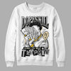 Jordan 4 Retro SE Craft Photon Dust DopeSkill Sweatshirt Sorry I've Been Trappin Graphic Streetwear - WHite