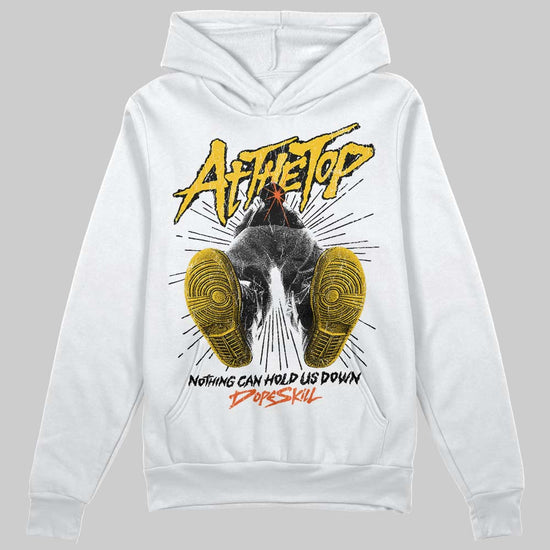 Yellow Sneakers DopeSkill Hoodie Nothing Can Hold US Down Graphic Streetwear - White