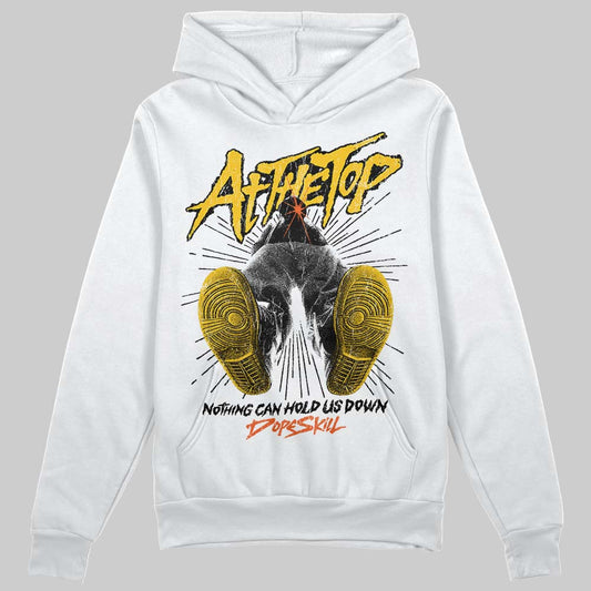 Yellow Sneakers DopeSkill Hoodie Nothing Can Hold US Down Graphic Streetwear - White