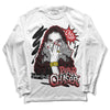 Jordan 12 “Red Taxi” DopeSkill Long Sleeve T-Shirt NPC Graphic Streetwear - White