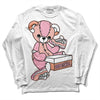 Jordan 11 Low “Legend Pink” DopeSkill Long Sleeve T-Shirt Sneakerhead BEAR Graphic Streetwear - White