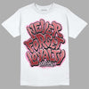 Valentine's Day Collection DopeSkill T-Shirt Never Forget Loyalty Graphic Streetwear - White