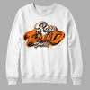 Orange, Black & White Sneakers DopeSkill Sweatshirt Rare Breed Type Graphic Streetwear - White