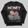 Jordan 11 “Bred Velvet” DopeSkill Long Sleeve T-Shirt MOMM Graphic Streetwear - Black