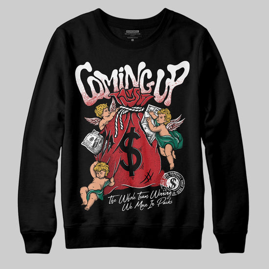 Jordan 3 Mexico 'El Vuelo' DopeSkill Sweatshirt Money Bag Coming Up Graphic Streetwear - Black