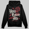 Jordan 4 “Sierra Red" DopeSkill Hoodie Sweatshirt You’re Lost Without Me Graphic Streetwear - black