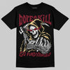 Jordan 3 PRM "Bin 23" DopeSkill T-Shirt Go Fund Yourself Graphic Streetwear - Black