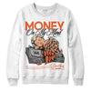 Jordan 3 Georgia Peach DopeSkill Sweatshirt MOMM Graphic Streetwear - White