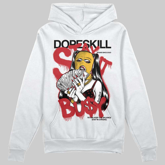 Jordan 14 Golf “Last Shot” DopeSkill Hoodie Sweatshirt Stay It Busy Graphic Streetwear - White