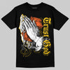 Yellow Sneakers DopeSkill T-Shirt Trust God Graphic Streetwear - Black