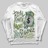 Foamposite Pro 'Pine Green' DopeSkill Long Sleeve T-Shirt Real Ones Move In Silence Graphic Streetwear - White