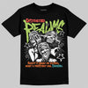 Max 95 Big Bubble Multi-Color DopeSkill T-Shirt Distorted Realms Graphic Streetwear - Black