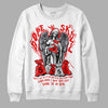 Jordan 12 “Cherry” DopeSkill Sweatshirt Angels Graphic Streetwear - White 