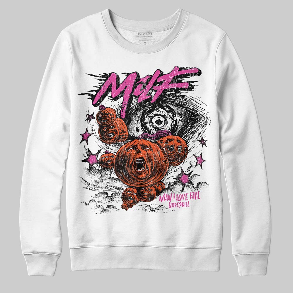 Dunk Low GS “Active Fuchsia” DopeSkill Sweatshirt MILF Graphic Streetwear - White 