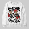 Nigel Sylvester x Jordan 1 Low OG “Nitro” DopeSkill Sweatshirt No Risk No Story Graphic Streetwear - White