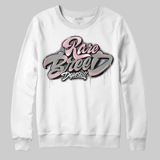 Air Max 95 OG “Pink Foam” DopeSkill Sweatshirt Rare Breed Type Graphic Streetwear - White