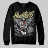 Olive Sneakers DopeSkill Sweatshirt Heartless Graphic Streetwear - Black