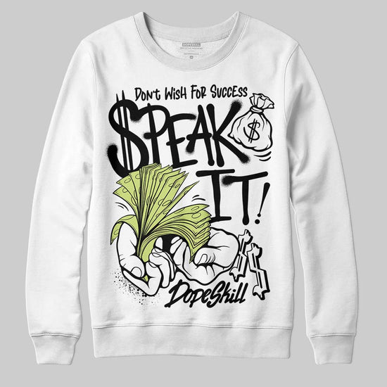 Jordan 11 “Inner Beast” DopeSkill Sweatshirt Speak It Graphic Streetwear - White 