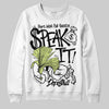 Jordan 11 “Inner Beast” DopeSkill Sweatshirt Speak It Graphic Streetwear - White 