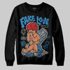 Jordan 3 Retro OG Rare Air DopeSkill Sweatshirt False Love Graphic Streetwear - Black