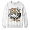 Jordan 13 Wheat 2023 DopeSkill Sweatshirt Trust No One Graphic Streetwear - White 