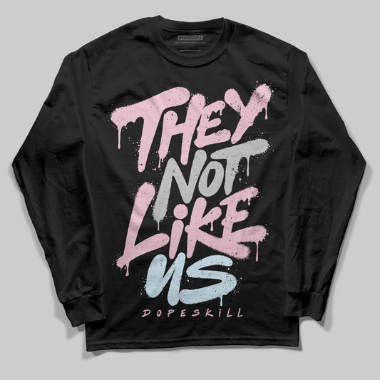 Jordan 5 OG “35th Anniversary” DopeSkill Long Sleeve T-Shirt They Not Like Us Graphic Streetwear - Black