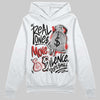Jordan 6 “Reverse Infrared” DopeSkill Hoodie Sweatshirt Real Ones Move In Silence Graphic Streetwear - White
