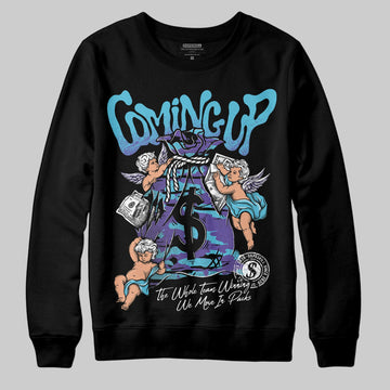 Jordan 8 Retro 'Aqua' 2025 DopeSkill Sweatshirt Money Bag Coming Up Graphic Streetwear - Black