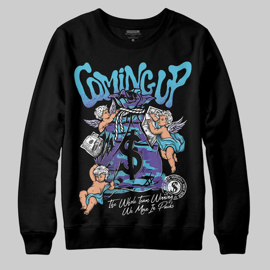 Jordan 8 Retro 'Aqua' 2025 DopeSkill Sweatshirt Money Bag Coming Up Graphic Streetwear - Black
