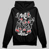 Jordan 3 OG “Black Cement” DopeSkill Hoodie Sweatshirt Real Y2K Players Graphic Streetwear - Black