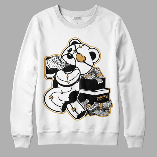 Jordan 11 "Gratitude"  DopeSkill Sweatshirt Bear Steals Sneaker Graphic Streetwear - White 