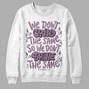 Jordan 2 “Mauve/Off-Noir” DopeSkill Sweatshirt Grind Shine Graphic Streetwear -White 