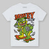 Neon Green Sneakers DopeSkill Toddler Kids T-shirt Money Callin' Graphic Streetwear - White 