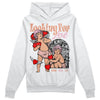 Jordan 11 Low “Legend Pink” DopeSkill Hoodie Sweatshirt Looking For Love Graphic Streetwear - White