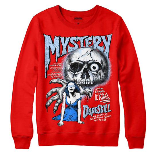 Jordan 11 Retro Cherry DopeSkill Varsity Red Sweatshirt Mystery Ghostly Grasp Graphic Streetwear