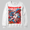 Nike Dunk Low x LeBron James 'Fruity Pebbles' DopeSkill Sweatshirt Resist Graphic Streetwear - White