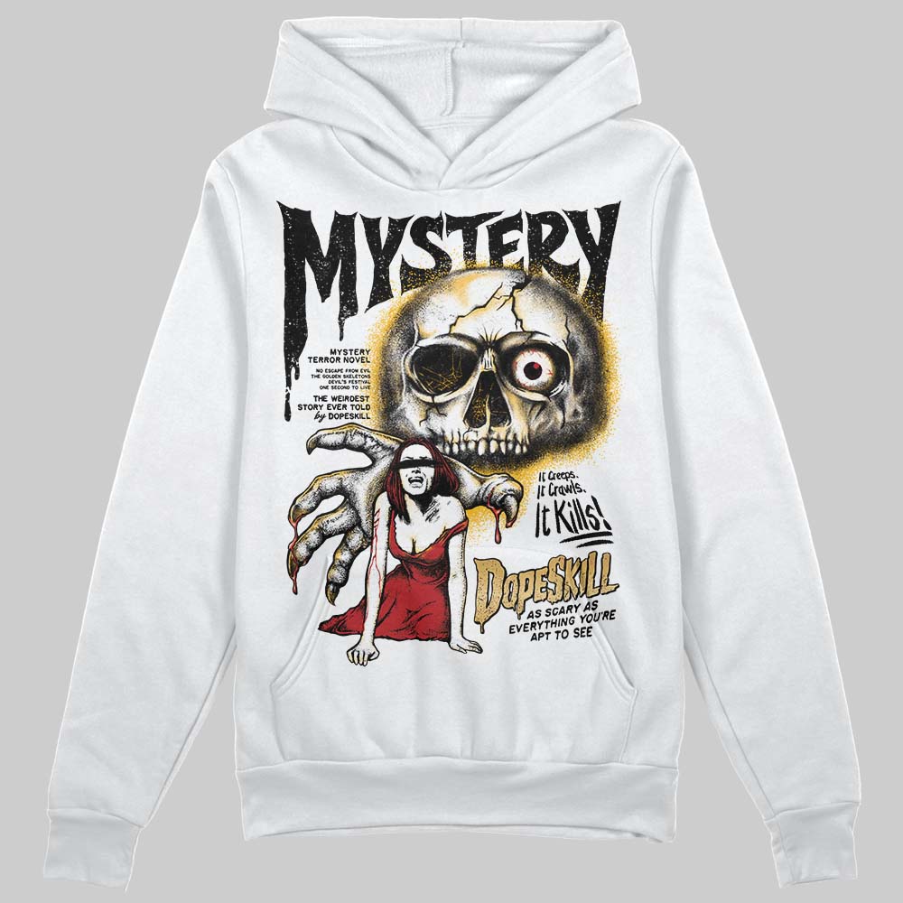 Jordan 12 Retro 'Taxi' 2025 DopeSkill Hoodie Sweatshirt Mystery Ghostly Grasp Graphic Streetwear - White