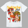 Dunk Low Championship Goldenrod (2021) DopeSkill T-Shirt Looking For Love Graphic Streetwear - White