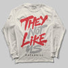 Jordan 1 Retro High OG “Sail” DopeSkill Long Sleeve T-Shirt They Not Like Us Graphic Streetwear