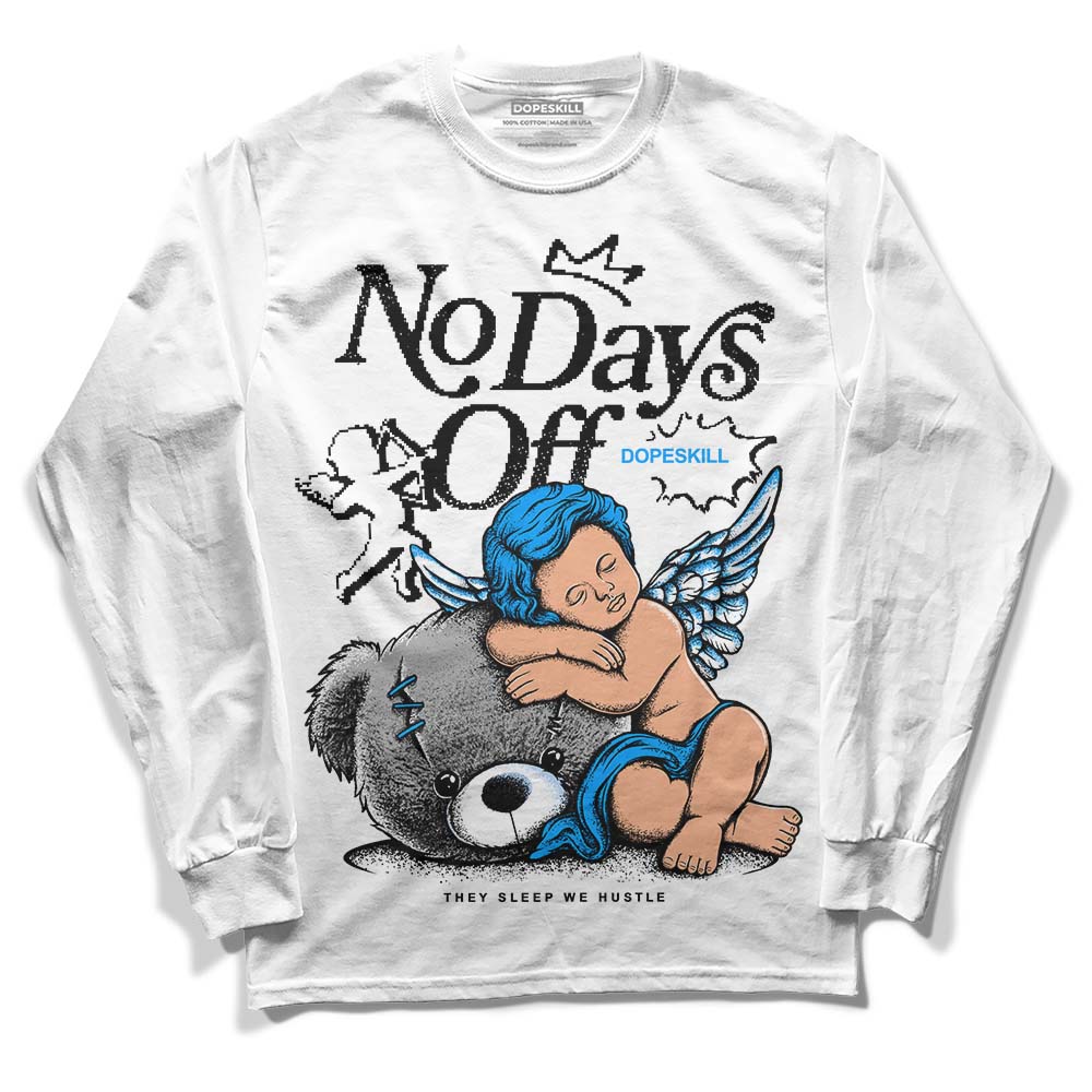 Jordan 6 “Reverse Oreo” DopeSkill Long Sleeve T-Shirt New No Days Off Graphic Streetwear - White