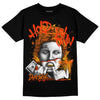 Orange, Black & White Sneakers DopeSkill T-Shirt Hold My Own Graphic Streetwear - Black