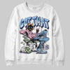 University Blue Sneakers DopeSkill Sweatshirt Got That Graphic Streetwear - White